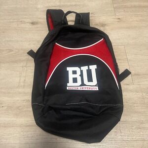 Boston University Backpack BU Terriers Black Red White‎ Leeds S Small Bag NCAA